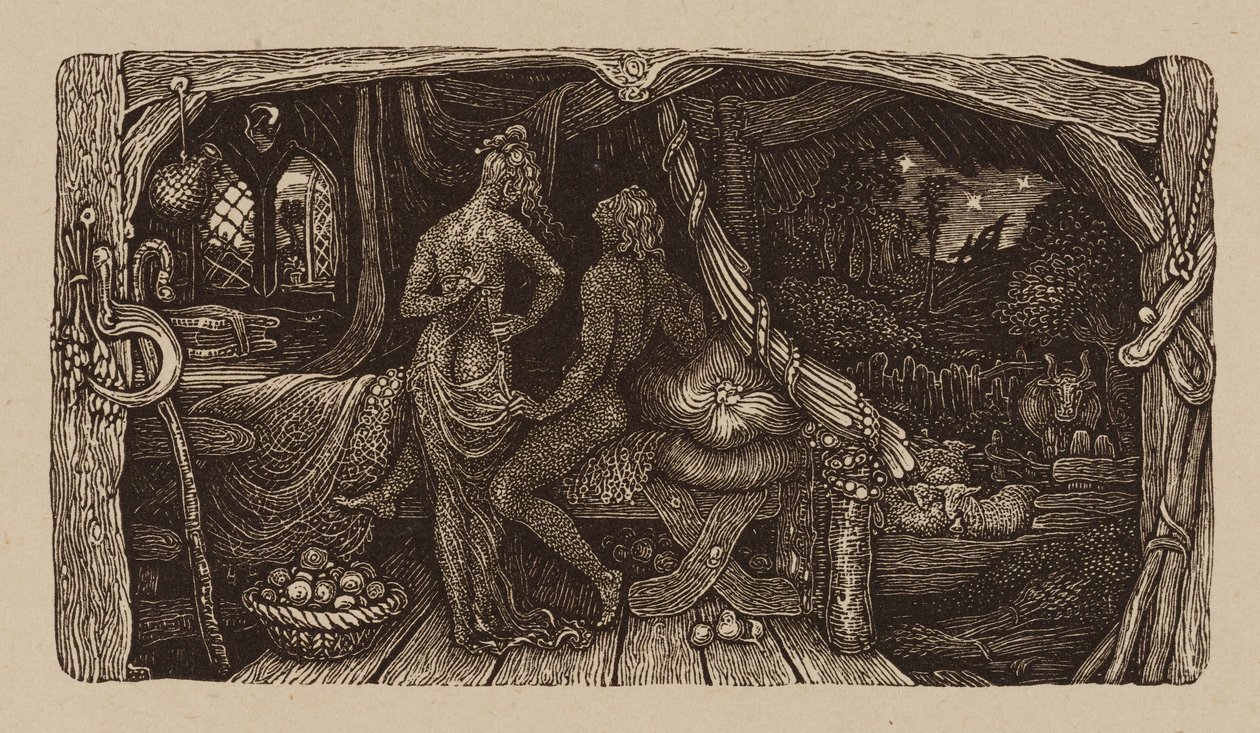 Idilio de cámara de Edward Calvert