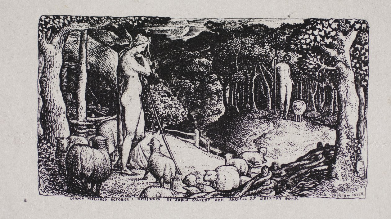 Vida pastoral ideal de Edward Calvert