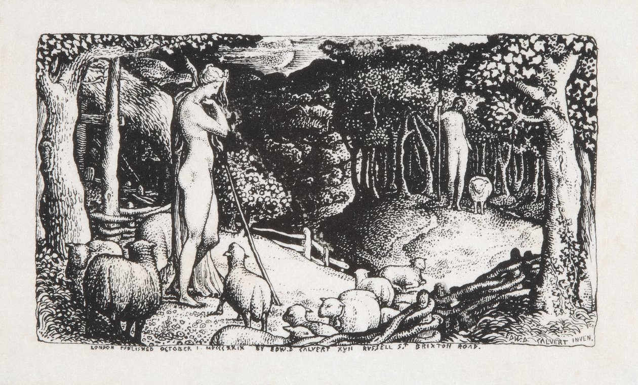Vida pastoral ideal de Edward Calvert