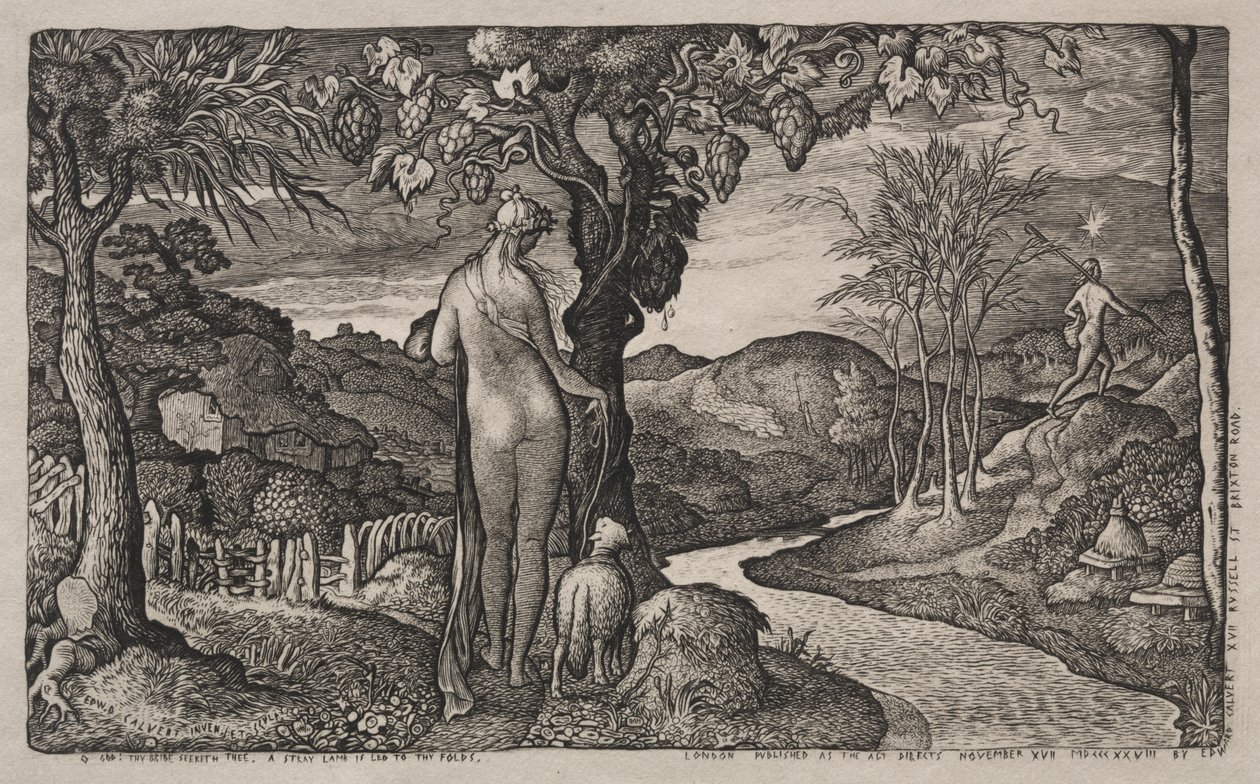 La novia de Edward Calvert
