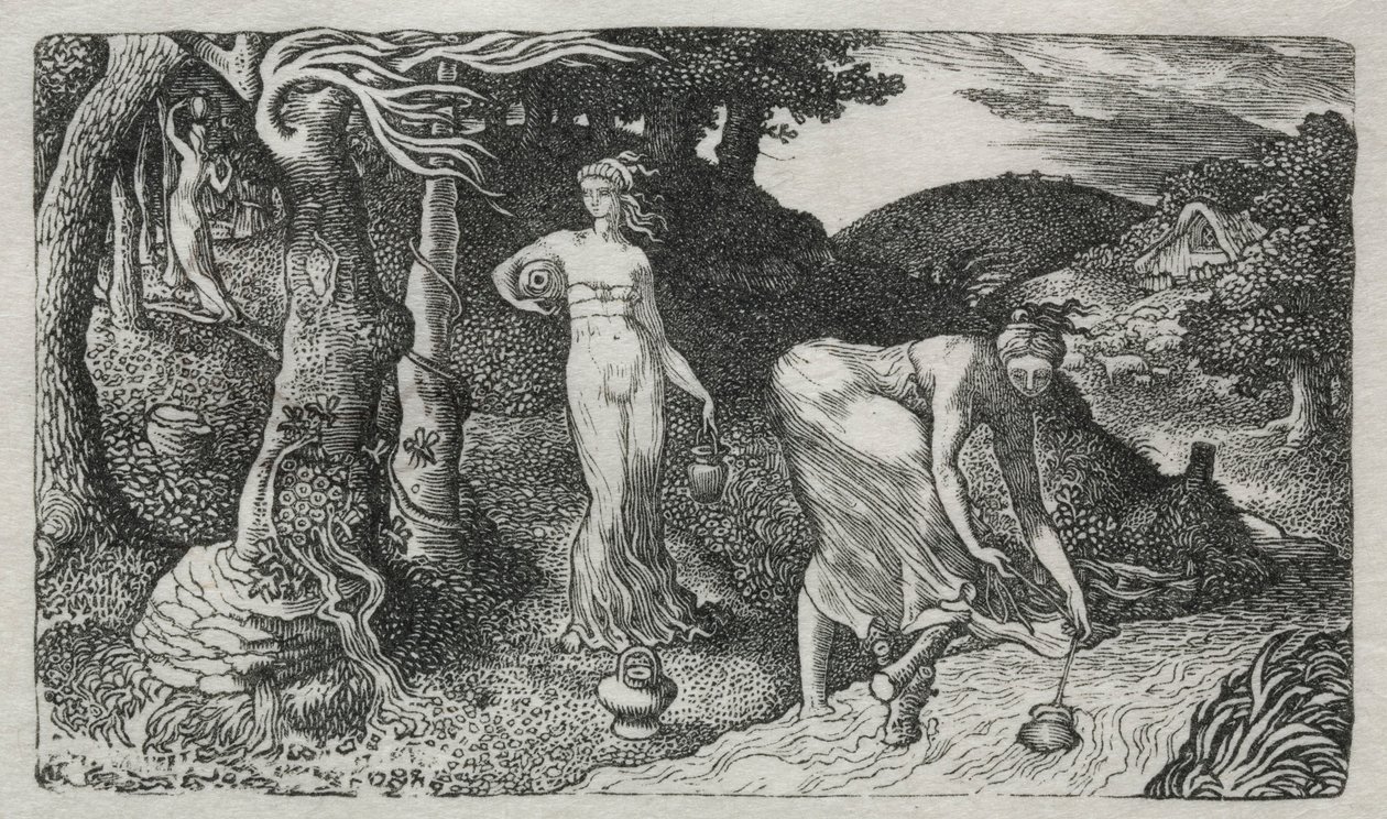 El arroyo, 1829 de Edward Calvert