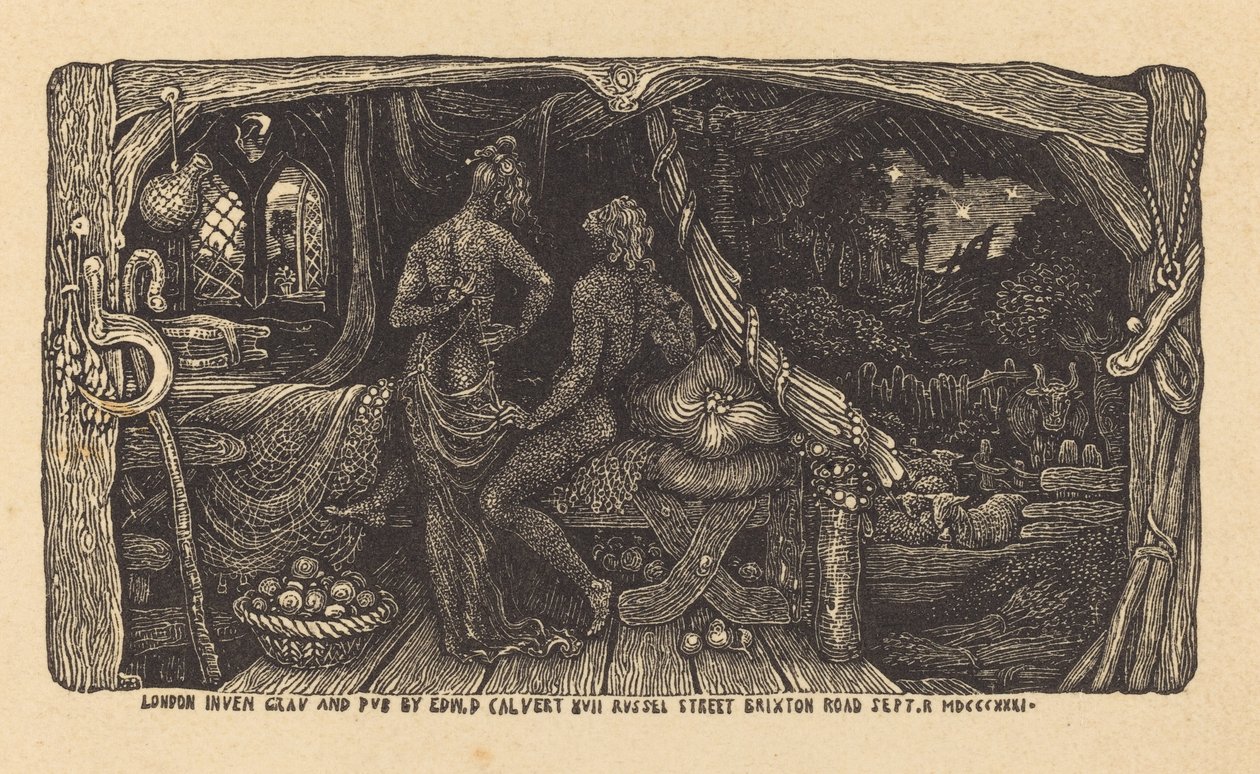 El idilio de la cámara de Edward Calvert