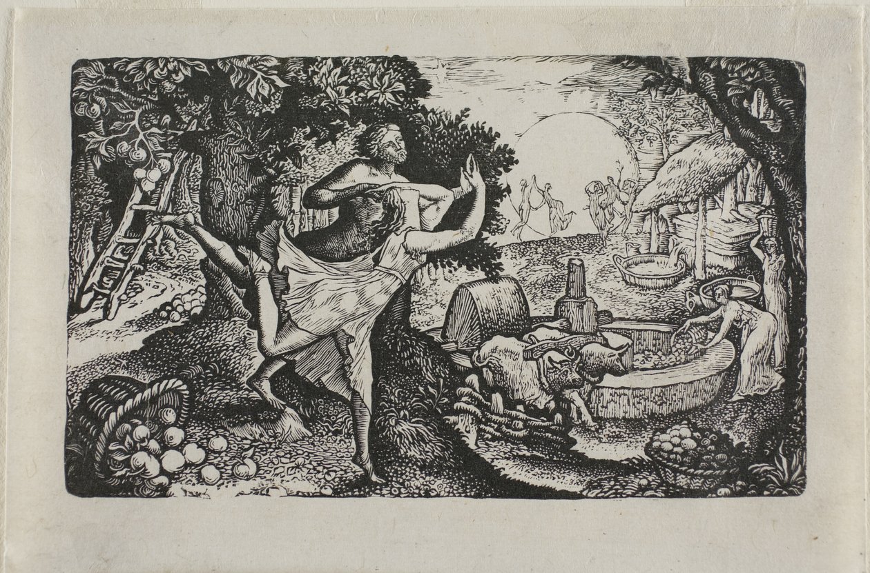 La fiesta de la sidra de Edward Calvert