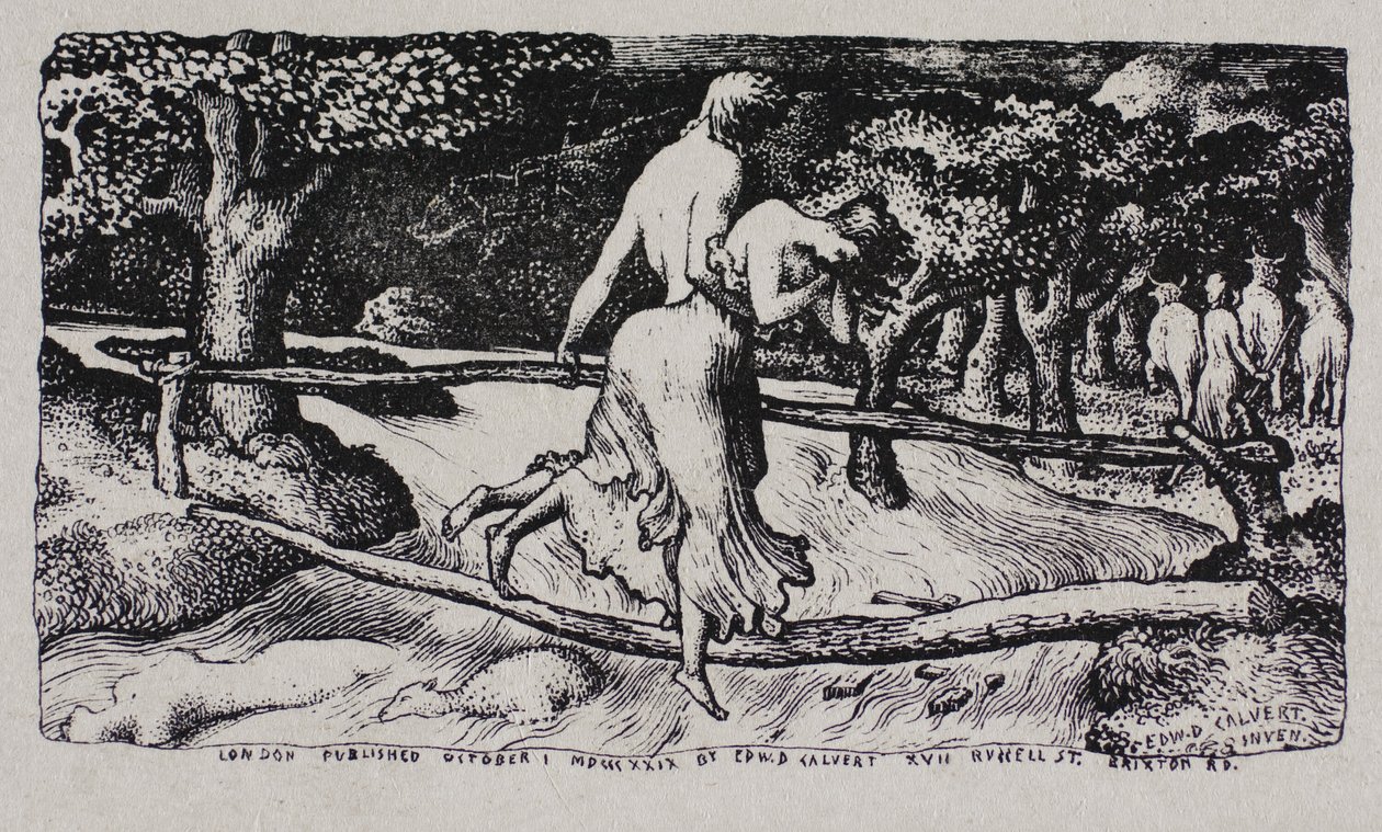 El diluvio de Edward Calvert