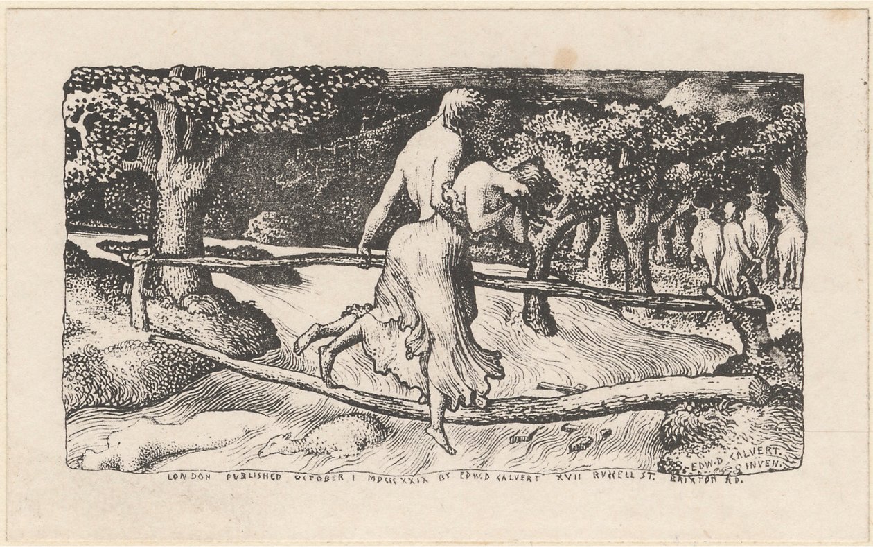 El diluvio de Edward Calvert