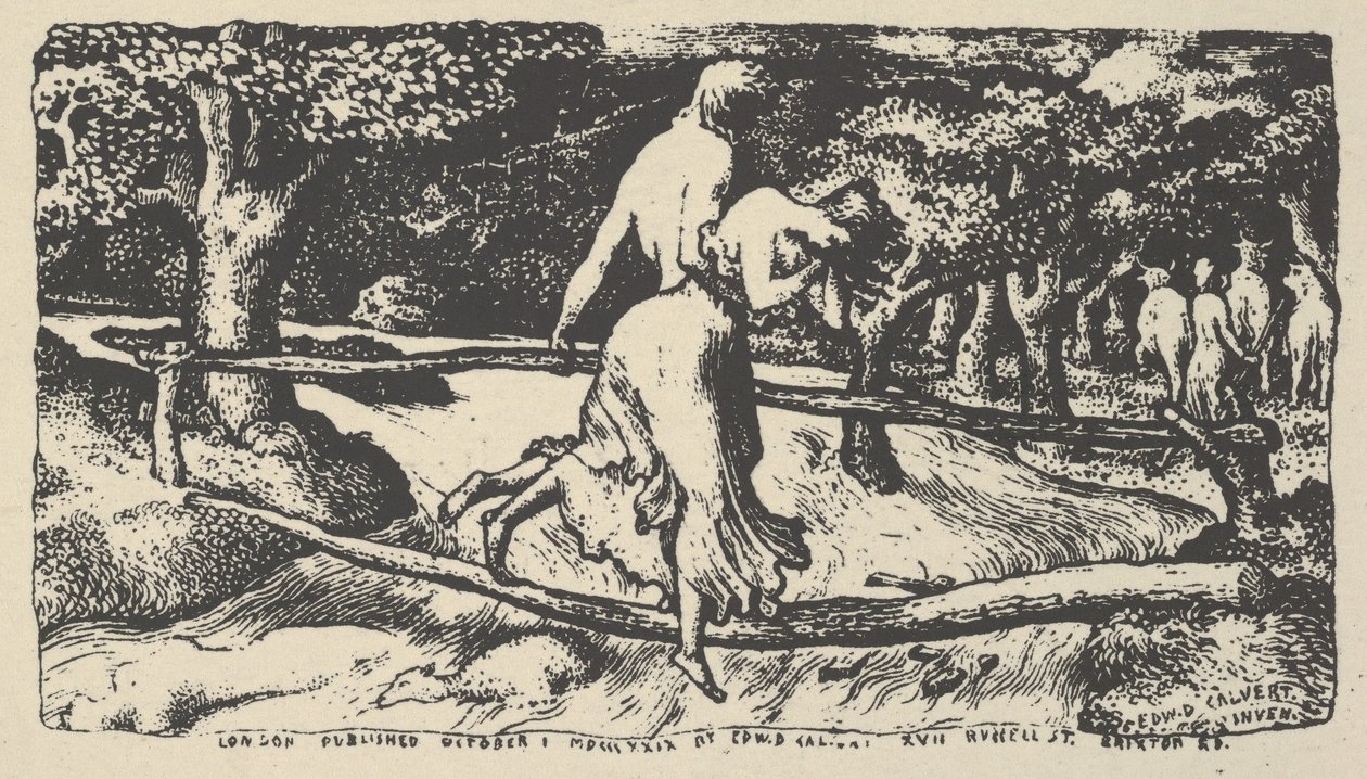 El Diluvio, 1904 de Edward Calvert