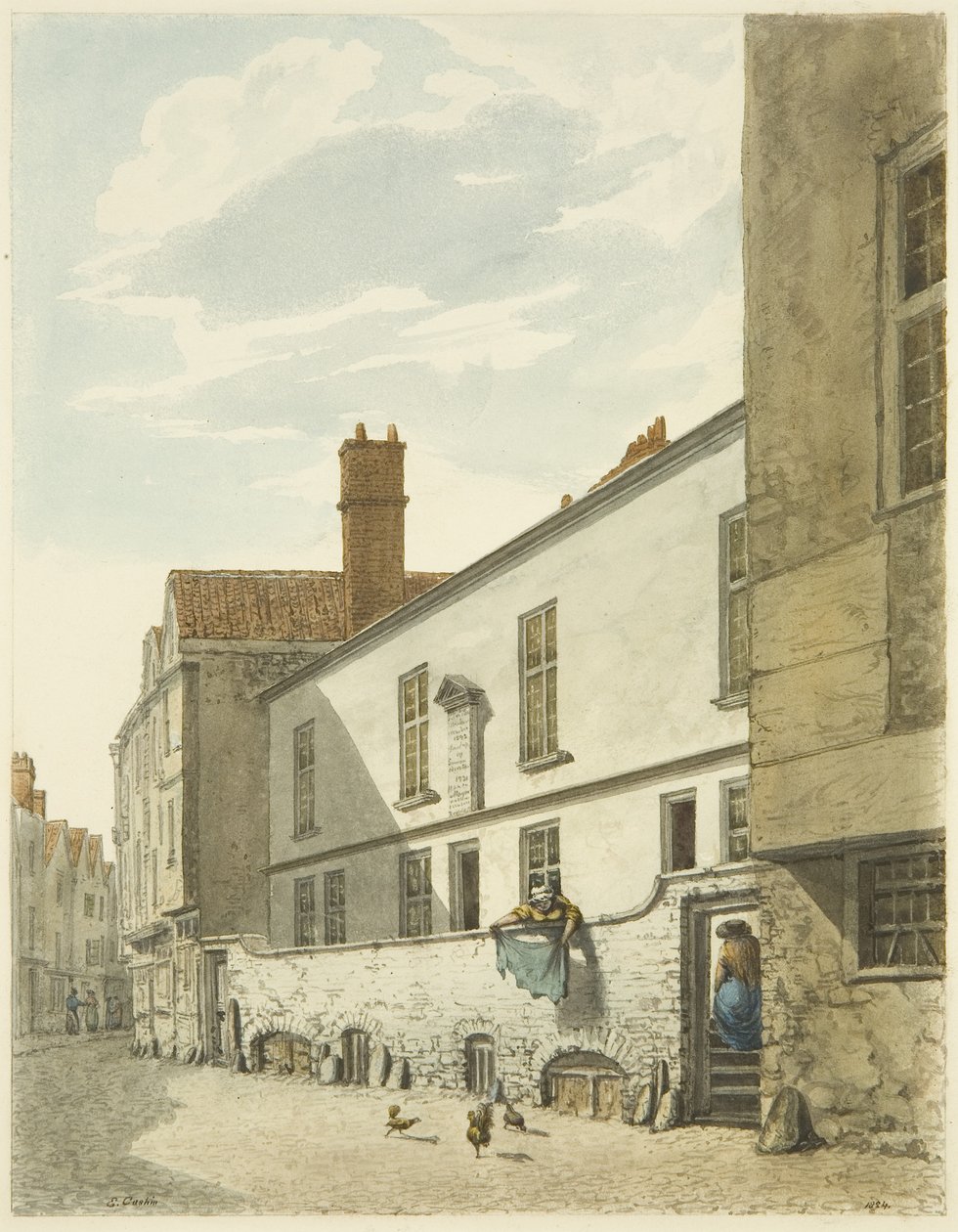 Casas de beneficencia de Burton, Long Row de Edward Cashin
