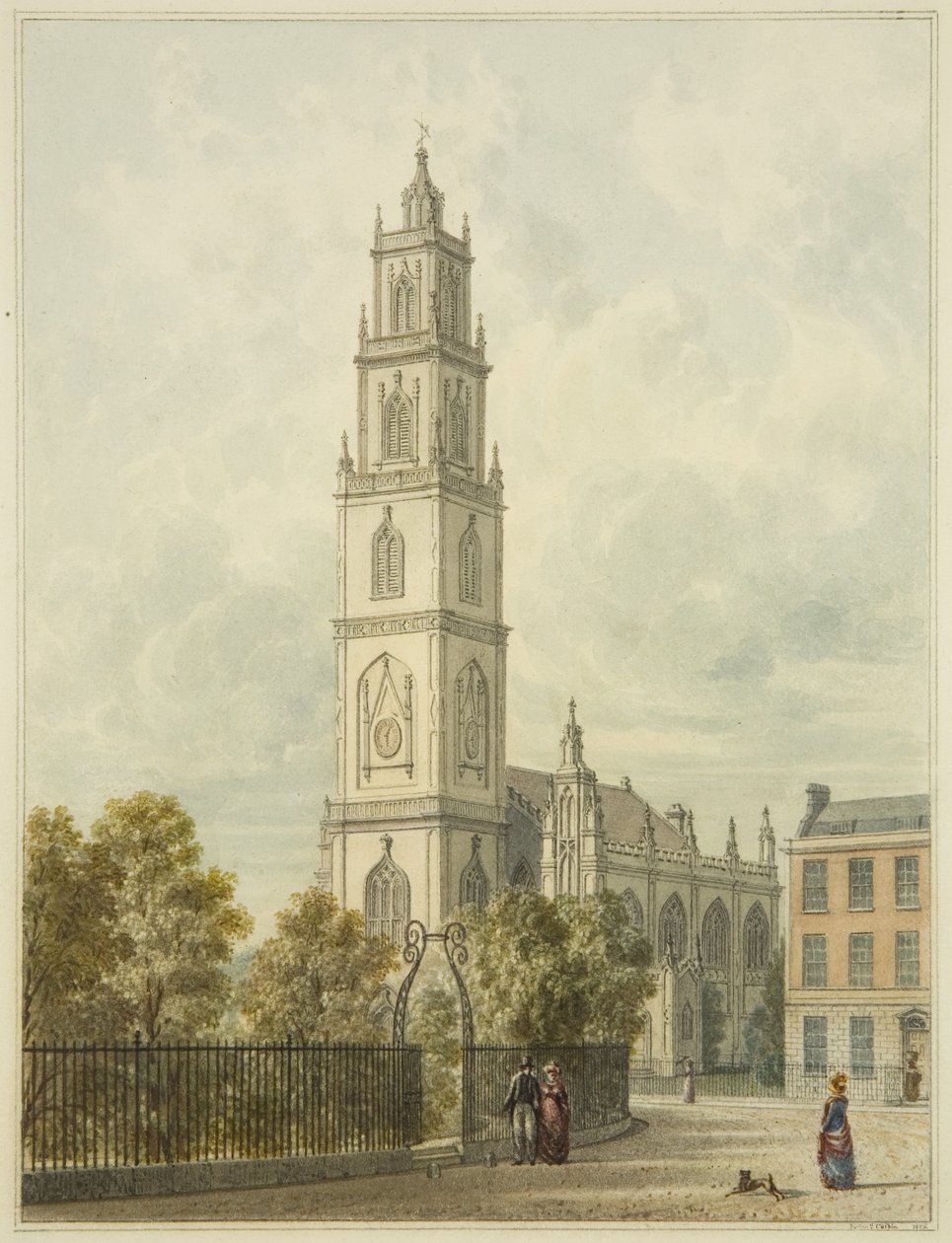 Iglesia de San Pablo y Portland Square de Edward Cashin