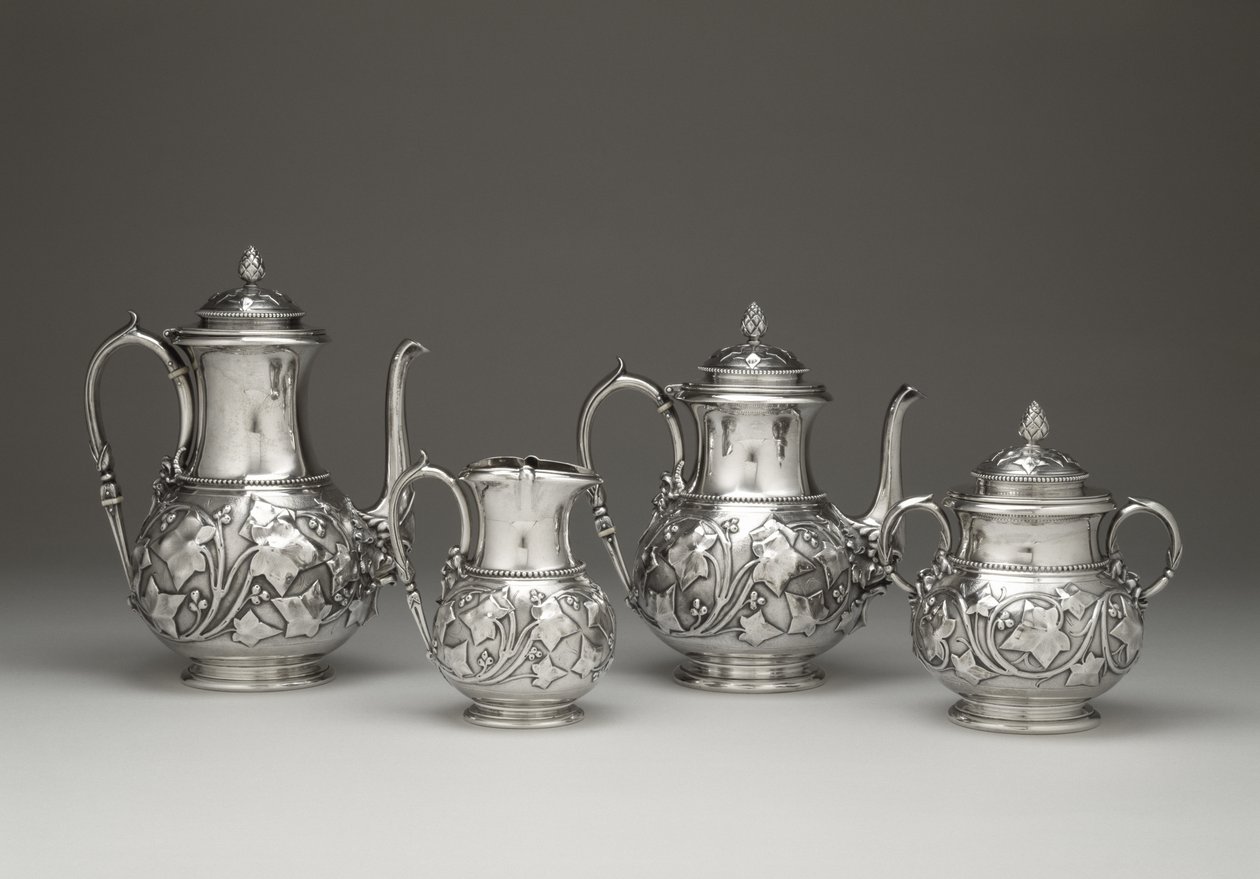Juego de café y té, c. 1856-1859 de Edward Chandler Moore
