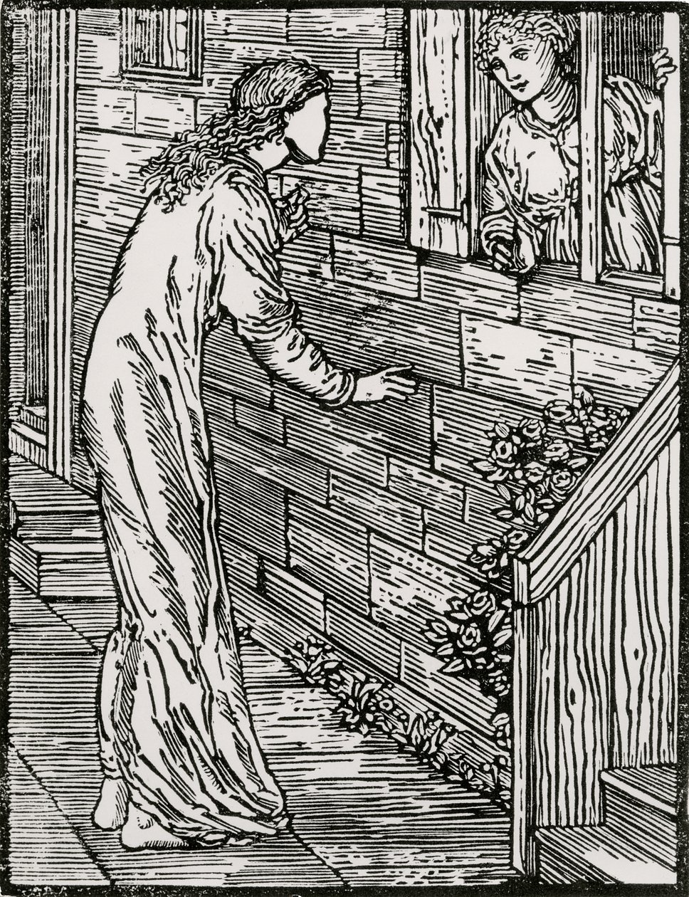 Llega al Segundo de Edward Coley (after) Burne Jones