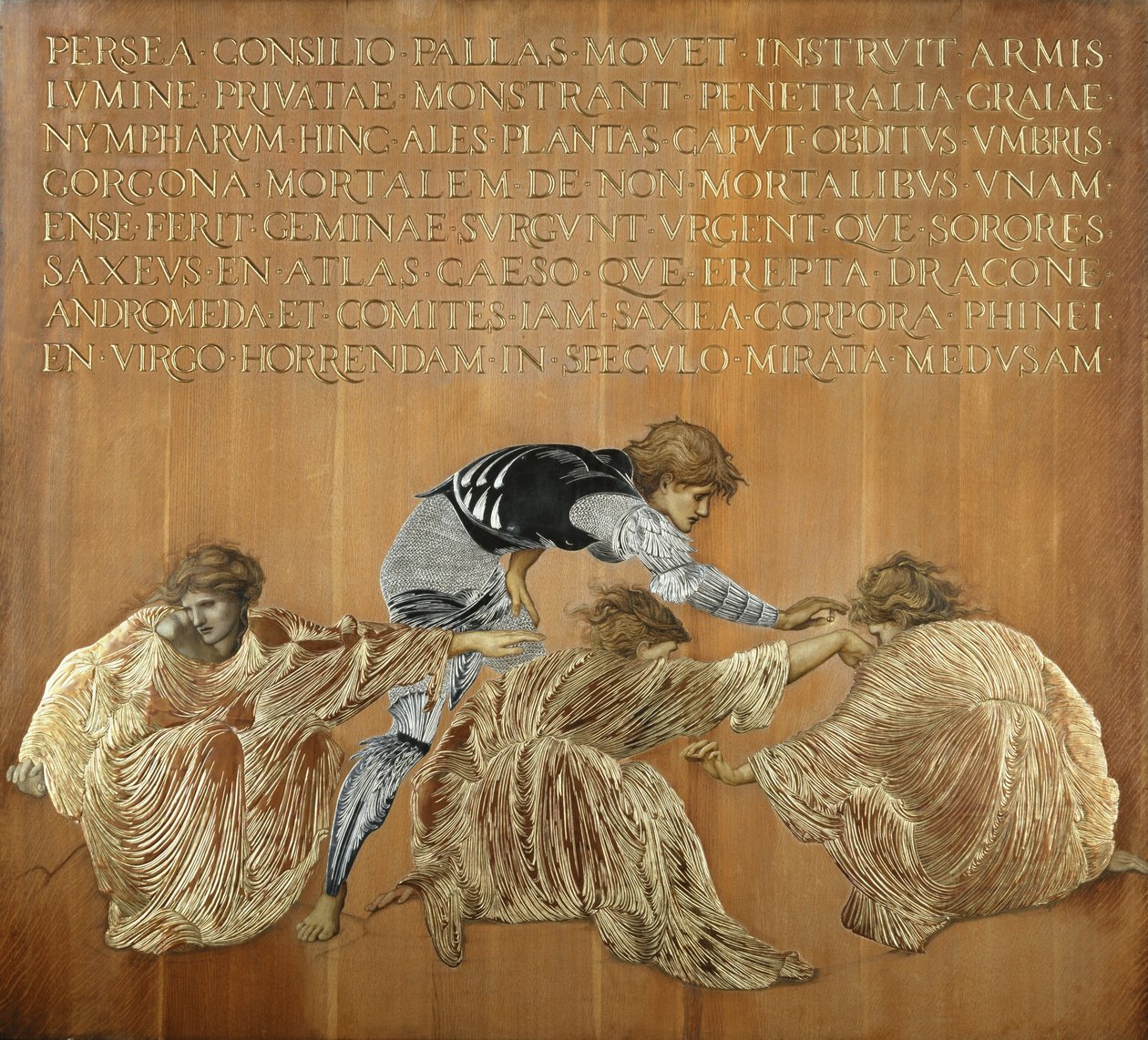 Perseo y las Graias de Edward Coley Burne Jones