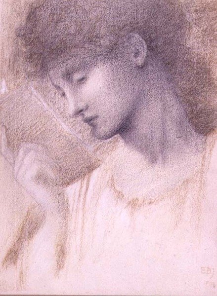 Estudio de una Cabeza de Edward Coley Burne Jones