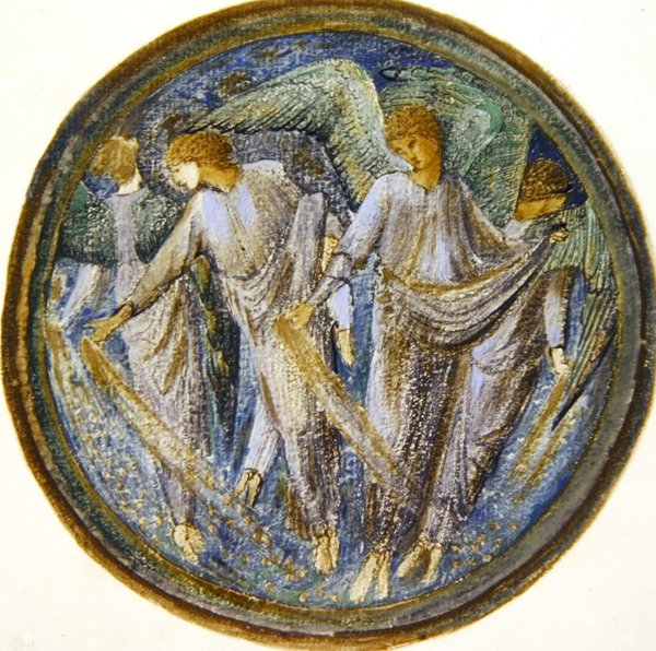 El libro de las flores: XXIX. Estrella dispersa de Edward Coley Burne Jones