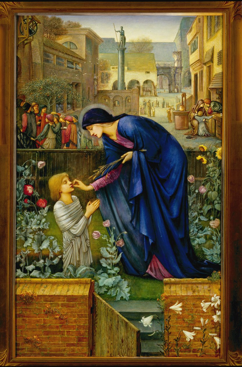 El cuento de la priora de Edward Coley Burne Jones