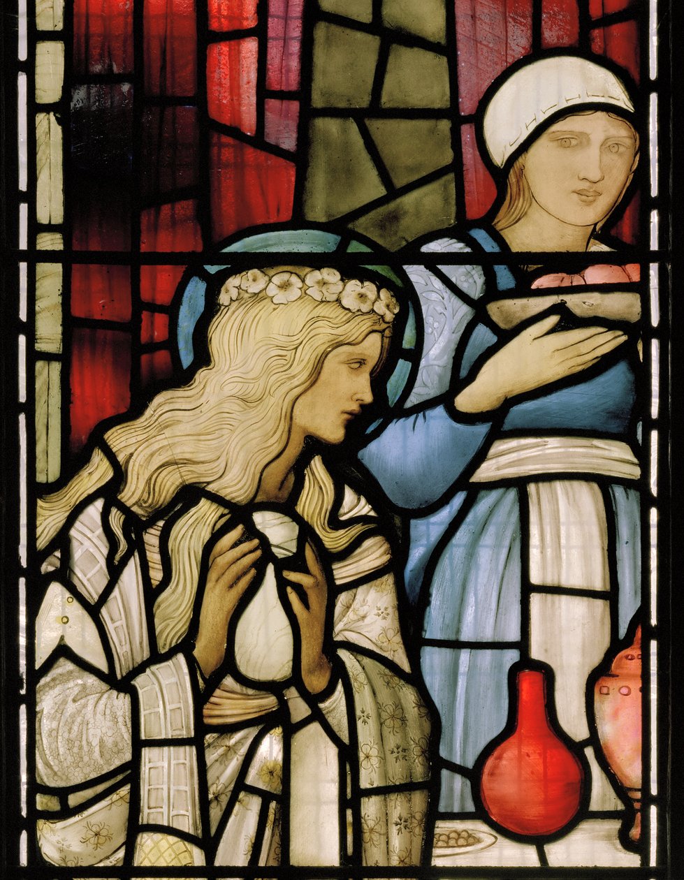 (detalle) de Edward Coley Burne Jones