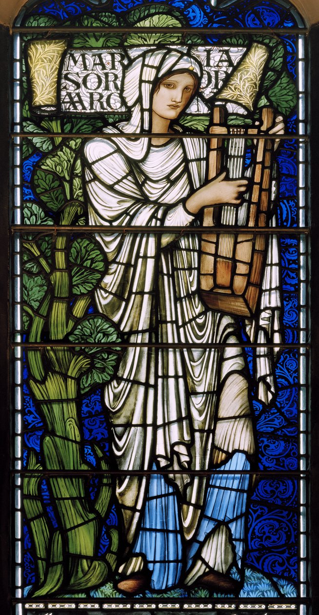 Edimburgo, Catedral de St Giles, María, 1886 de Edward Burne Jones