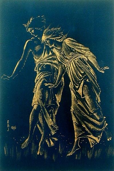 Chicas Bailando de Edward Coley Burne Jones