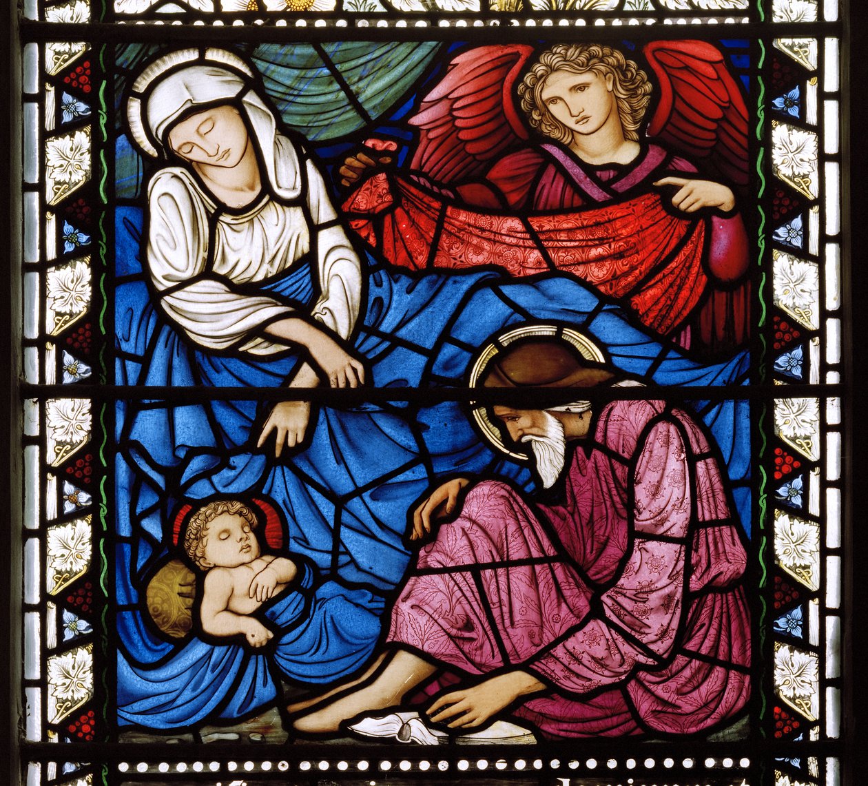 Kirkcaldy Old Kirk, La Natividad, 1886 de Edward Burne Jones