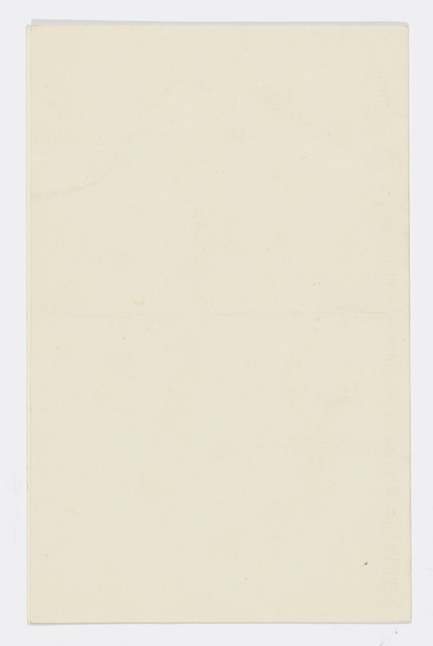 Carta a la nieta del artista Angela Thirkell de Edward Burne Jones