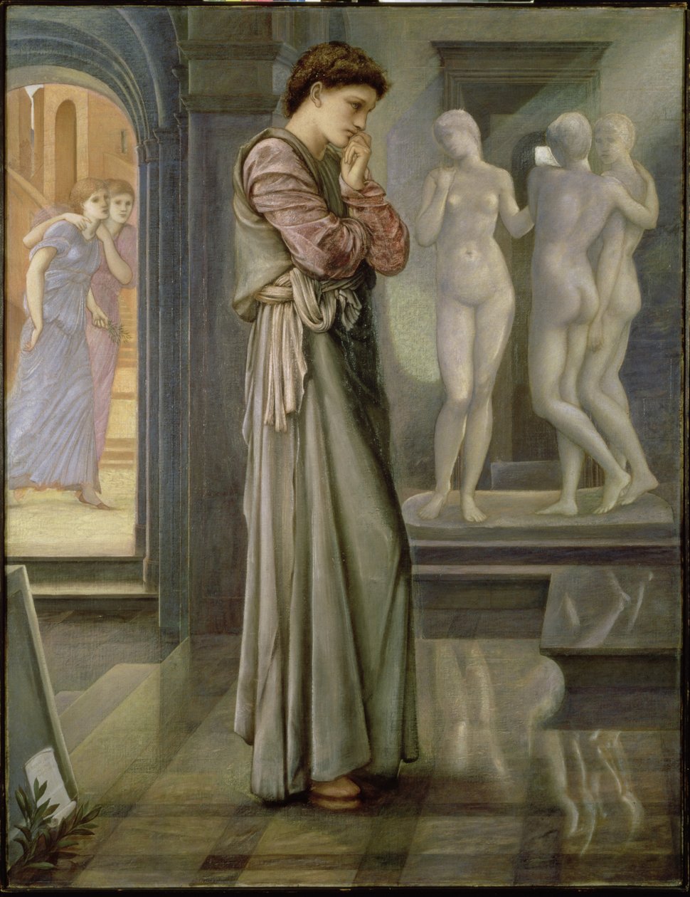 Pigmalión y la imagen: El corazón desea, 1868 de Edward Burne Jones