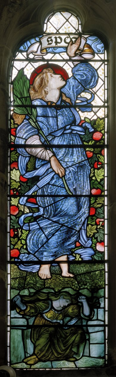 Rochdale, St Chad, Esperanza, 1873 de Edward Burne Jones
