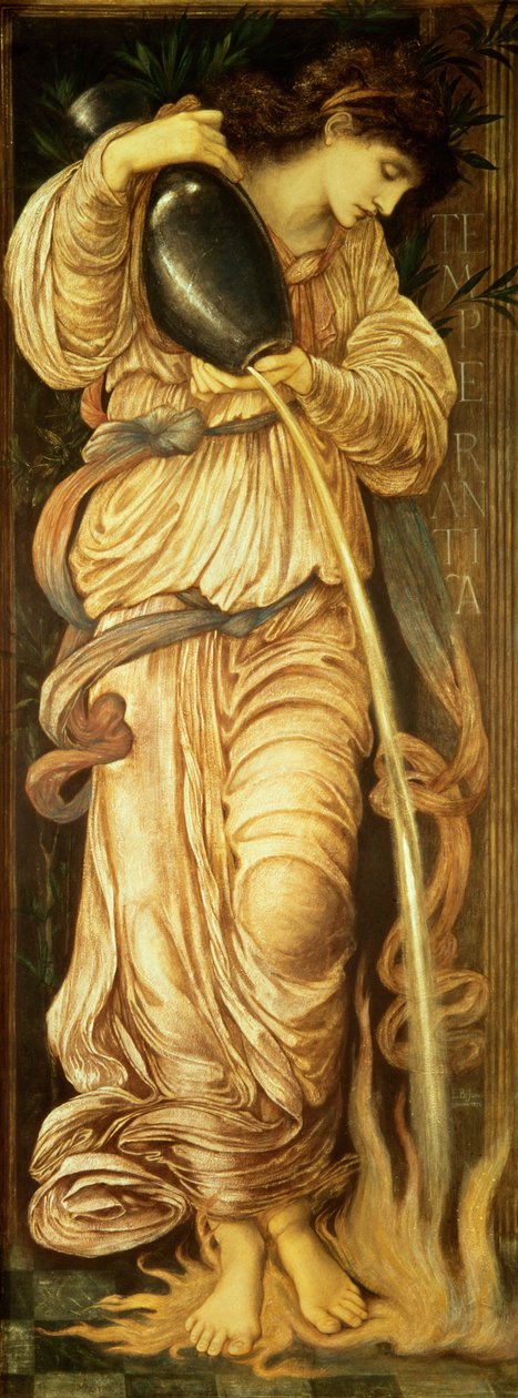 Temperantia, 1872 de Edward Burne Jones