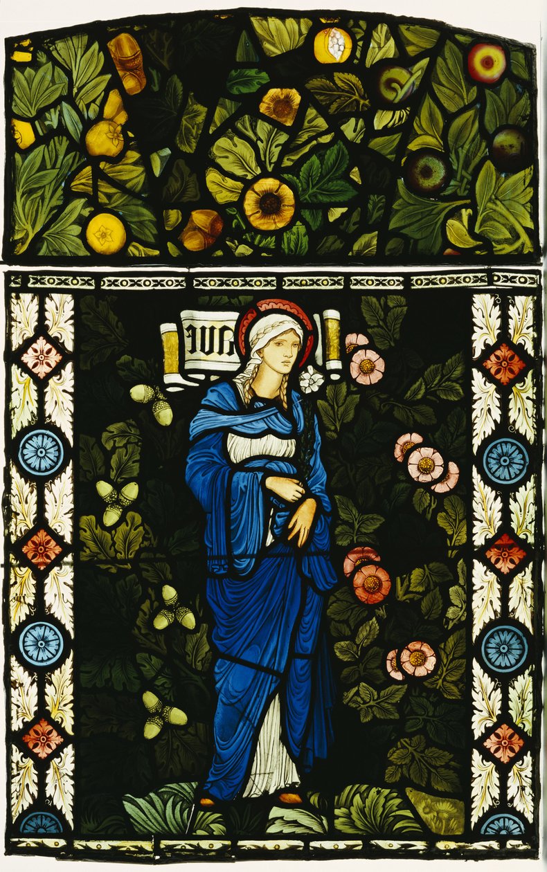 La Santísima Virgen María, Morris & Co. de Edward Burne Jones