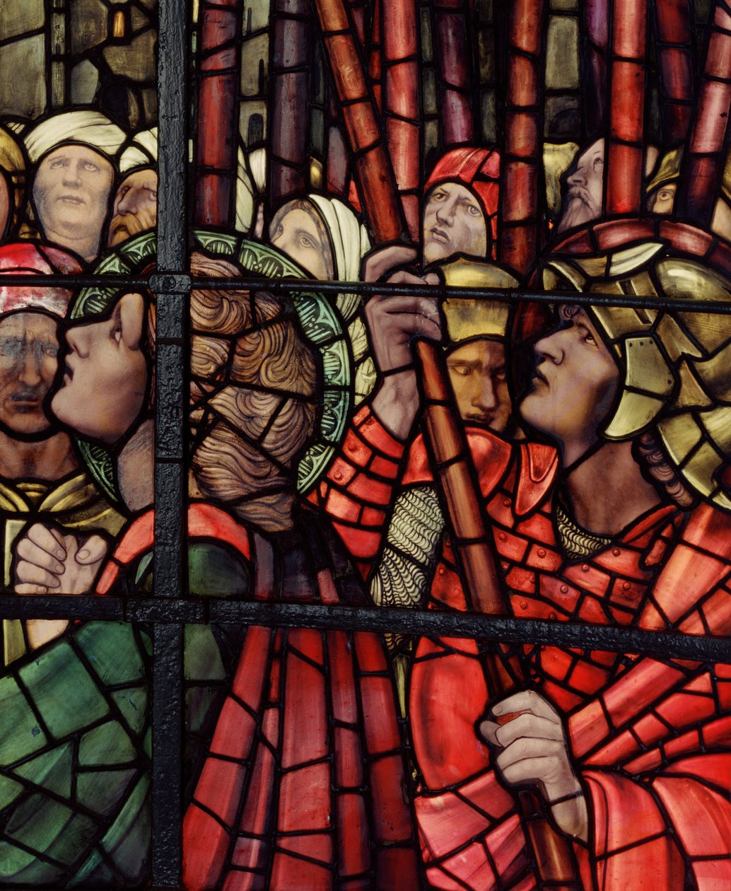 La Ventana de la Crucifixión (detalle) de Edward Burne Jones