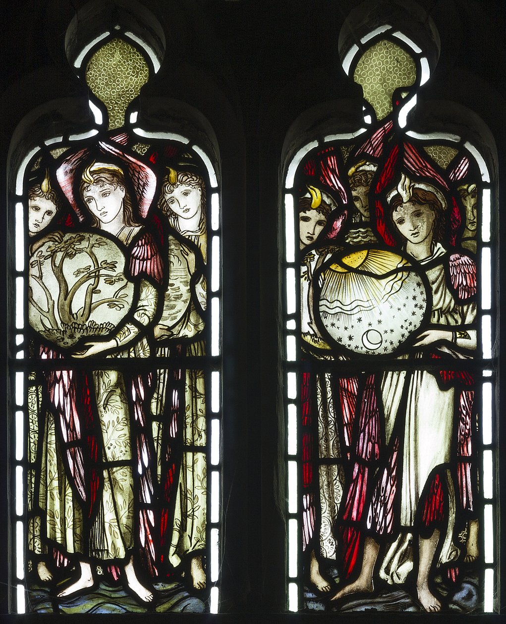 Los días de la creación, 1874 de Edward Burne Jones