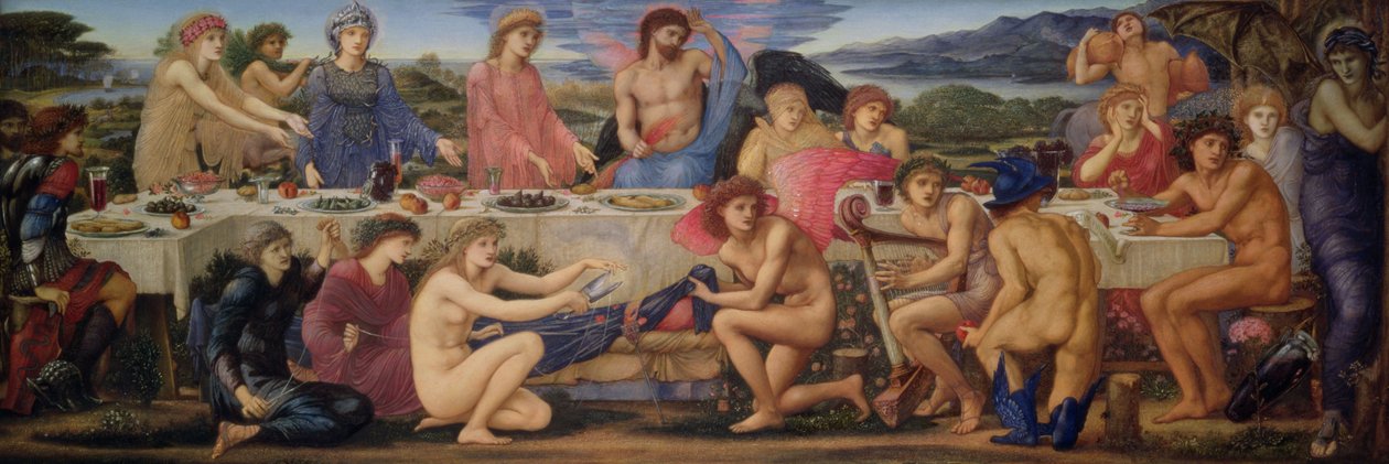 La fiesta de Peleo de Edward Burne Jones