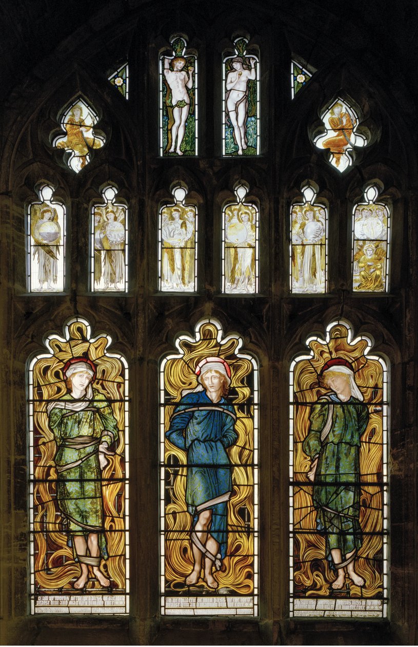 El horno ardiente, 1870 de Edward Burne Jones