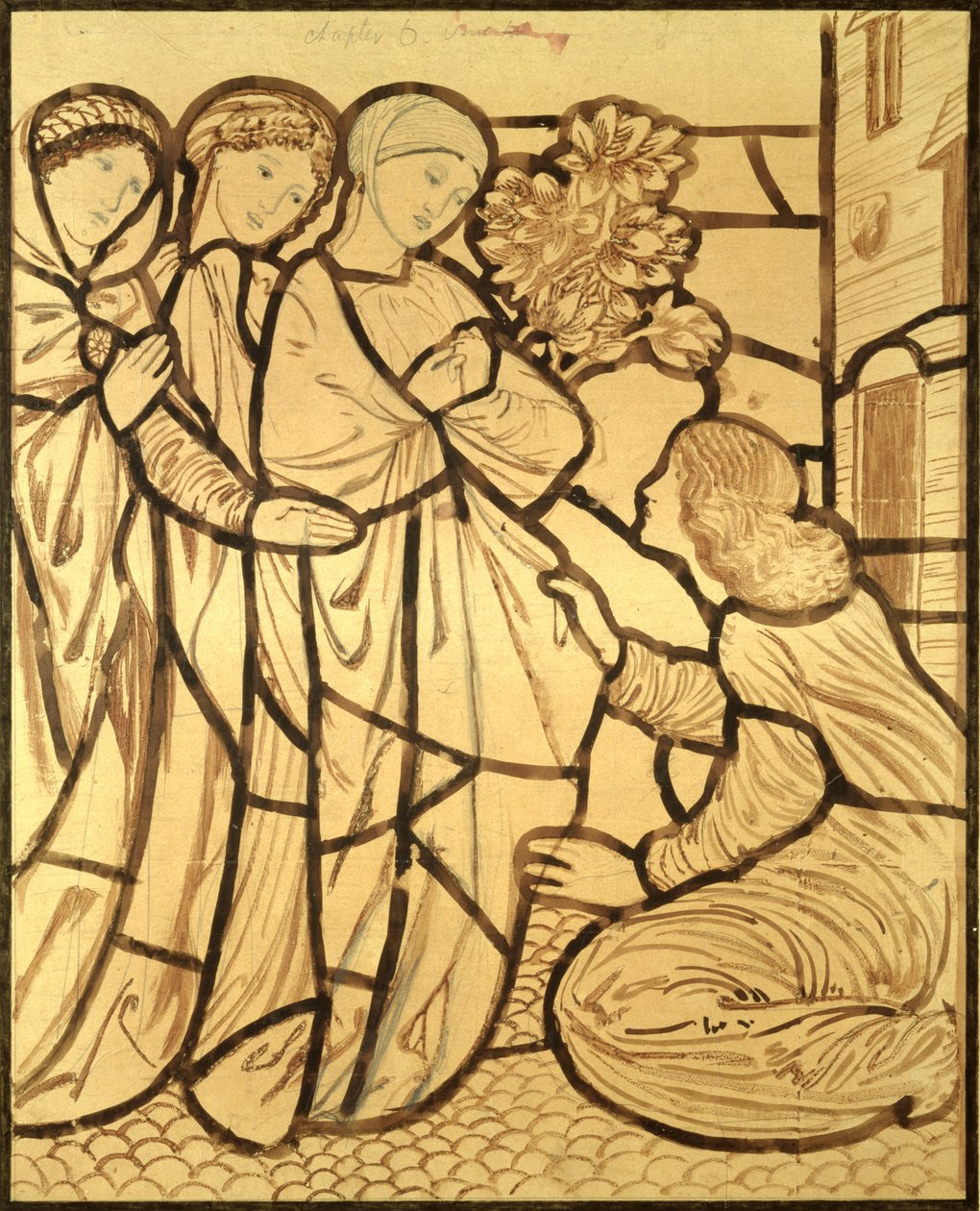 ¿Adónde se ha ido tu amado, oh tú la más hermosa entre las mujeres? de Edward Burne Jones