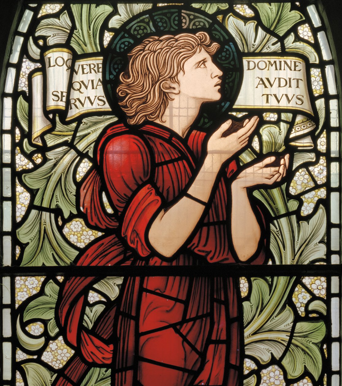 Samuel (detalle) de Edward Coley and Dearle Burne Jones