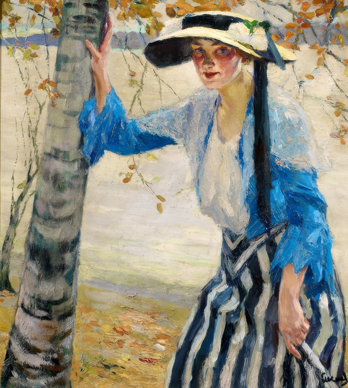 "En la orilla" de Edward Cucuel