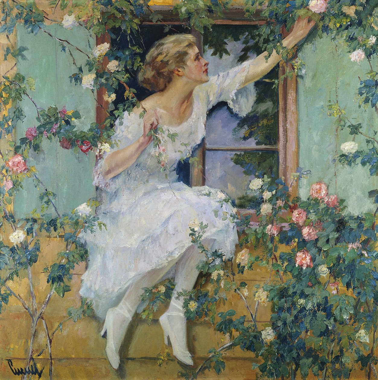 Rosas silvestres de Edward Cucuel