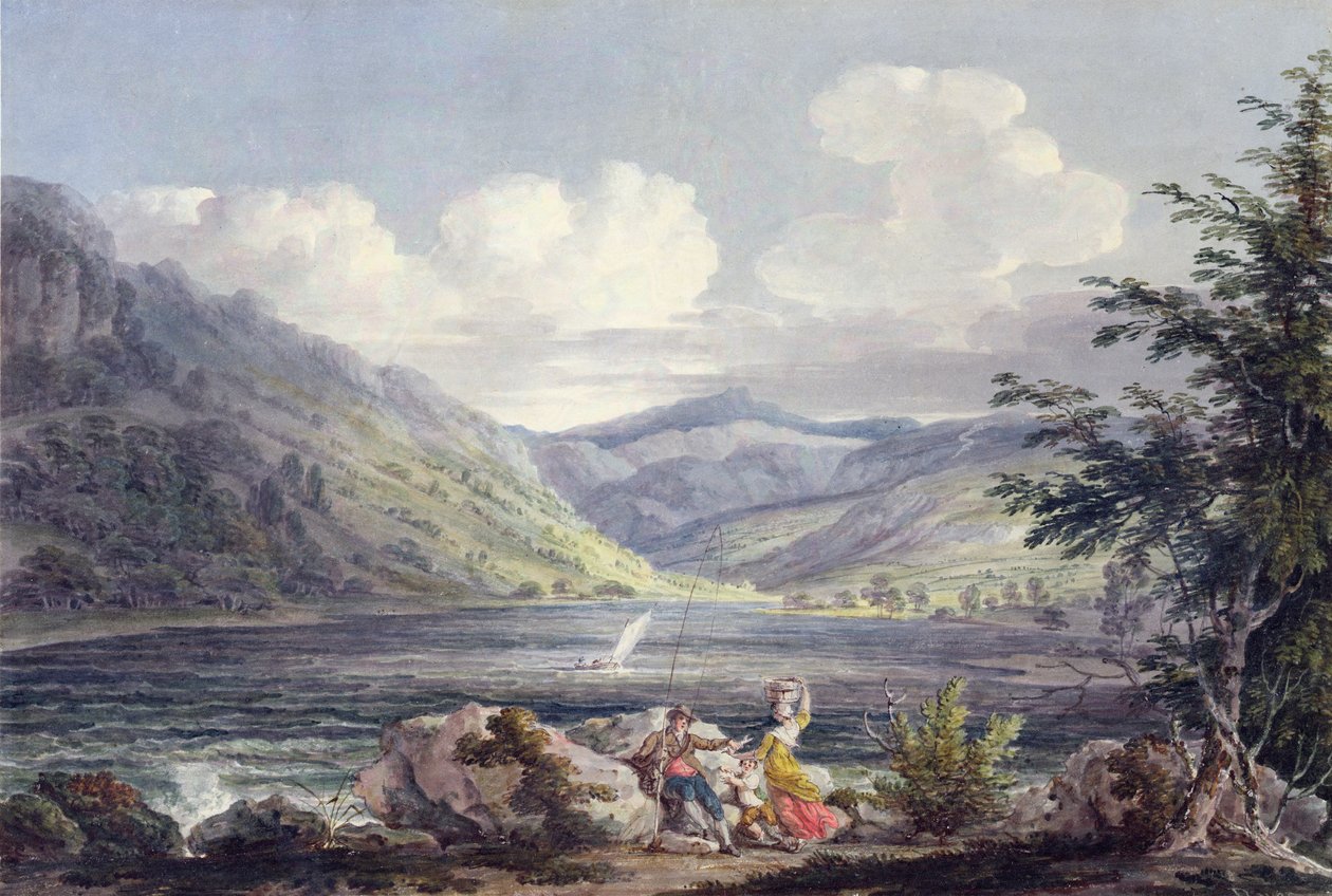 Haweswater, Westmoreland, c.1795 de Edward Dayes