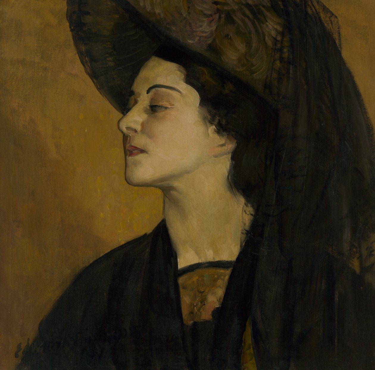 Alla Nazimova, 1910 de Edward Emerson Simmons