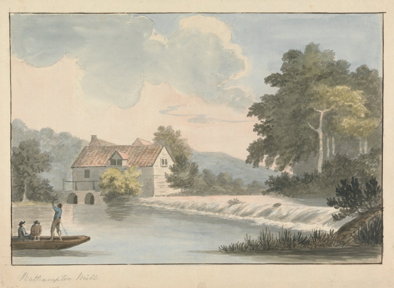Molino de Bathampton de Edward Francis Burney