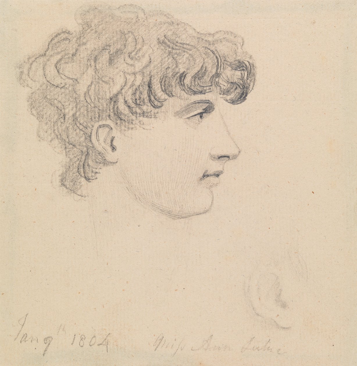 9 de enero de 1804, Srta. Ann Lukie (?) de Edward Francis Burney
