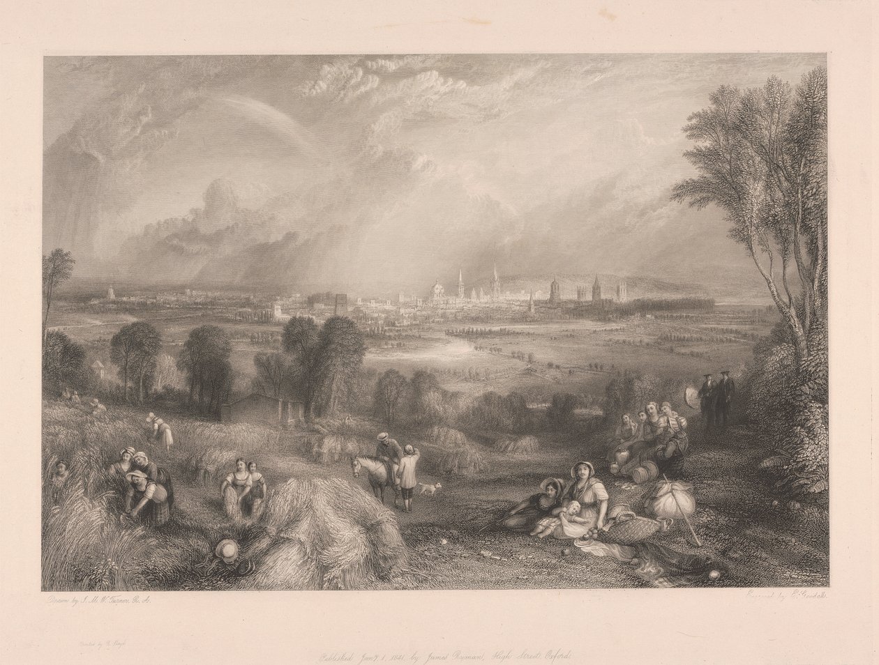 Oxford desde North Hinksey de Edward Goodall