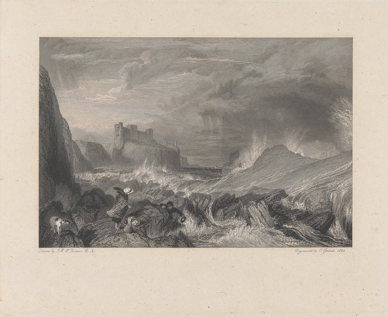Castillo de Tantallon de Edward Goodall