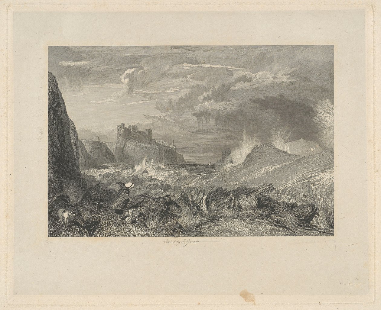 Castillo de Tantallon de Edward Goodall
