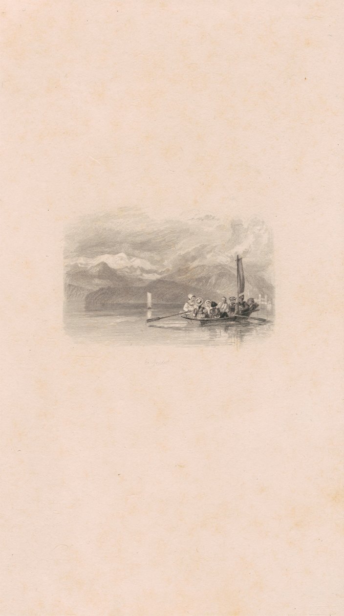 El lago de Ginebra de Edward Goodall