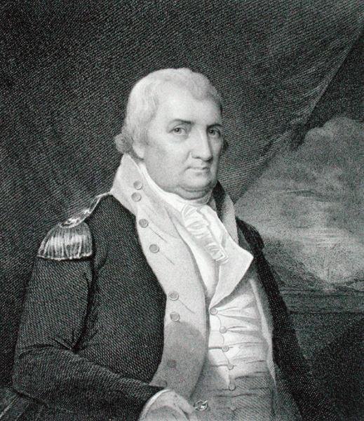 General de División Charles Cotesworth Pinckney (1746-1825) grabado por Edward Wellmore de Edward Greene Malbone