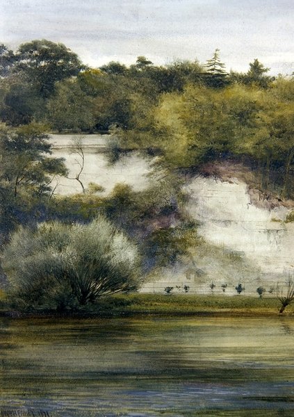 Junto al río de Edward Henry Fahey