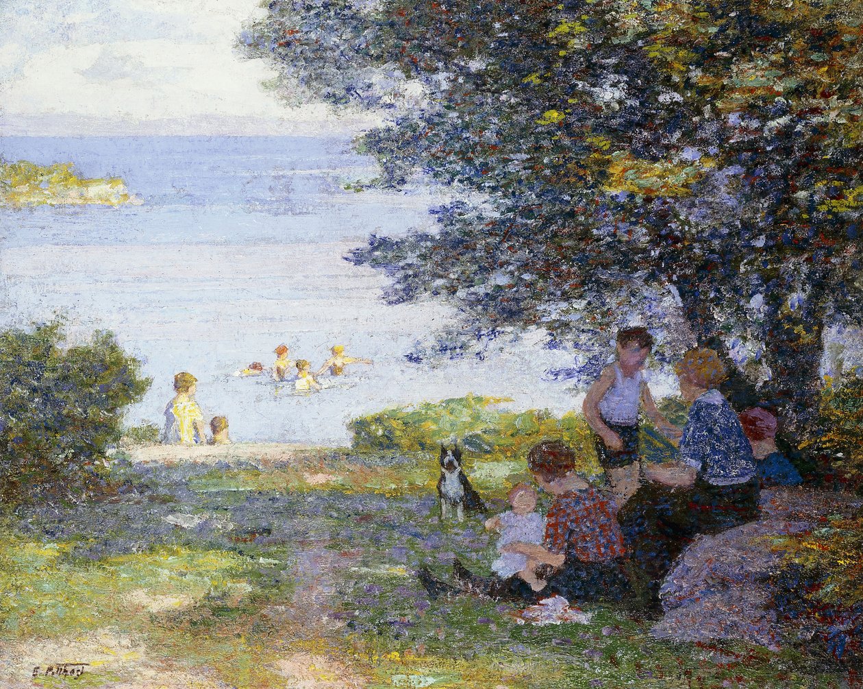 Junto al Agua,  de Edward Henry Potthast