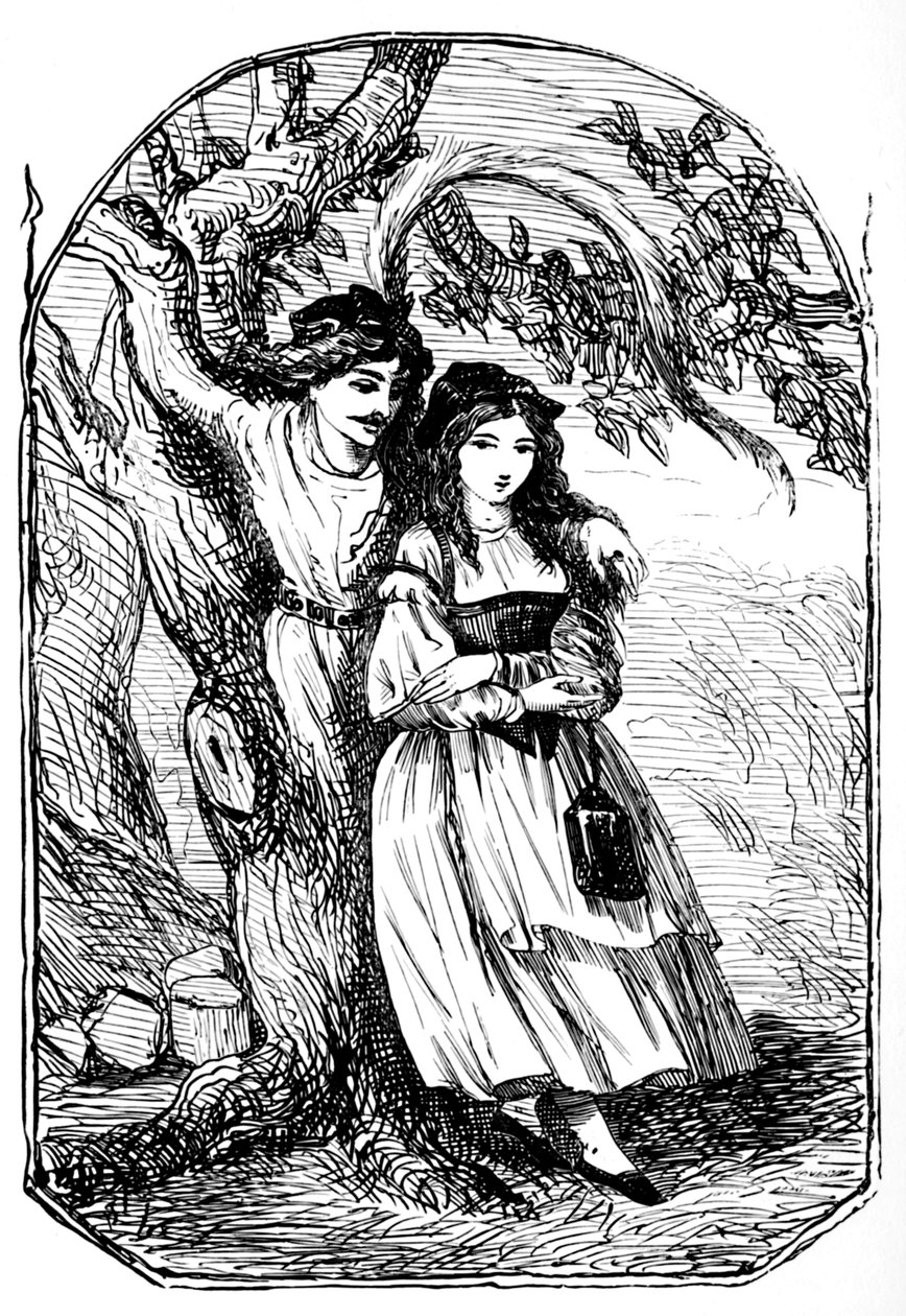 La anciana en el bosque, 1901 de Edward Henry Wehnert