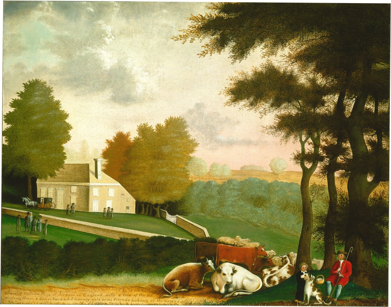 La Tumba de William Penn de Edward Hicks