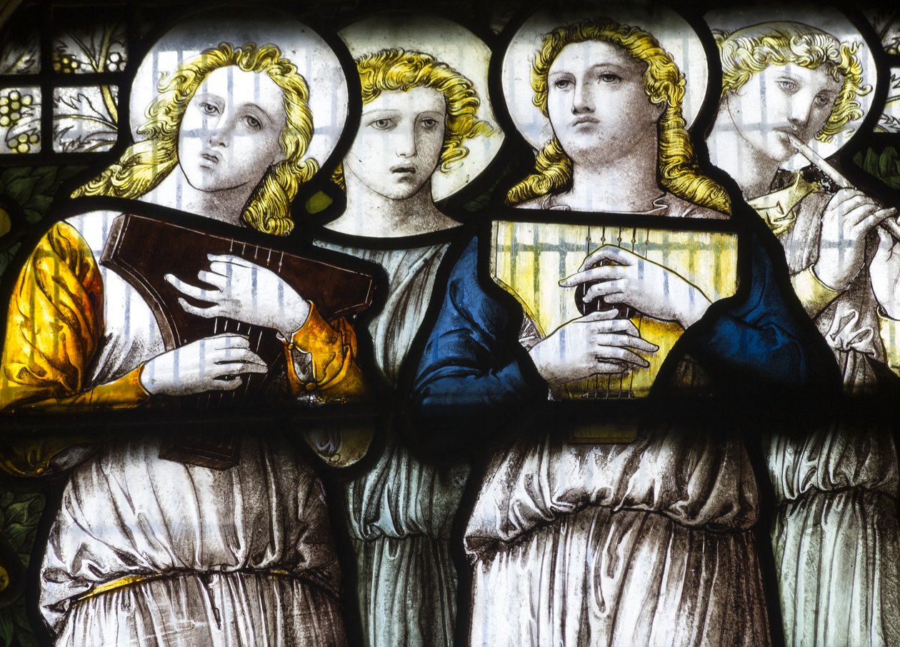 Ángeles músicos de Edward Holmes Jewitt
