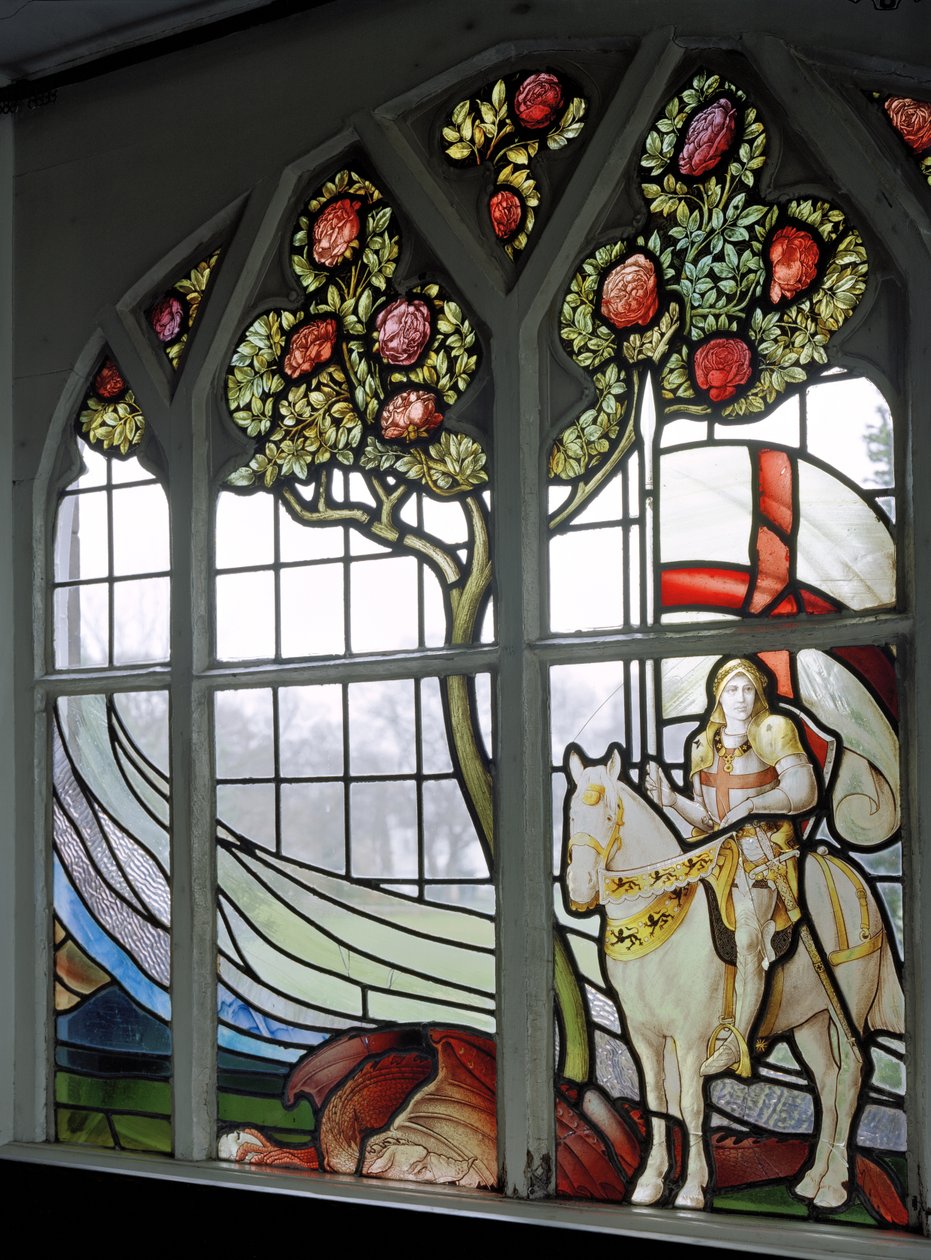 San Jorge y el Dragón de Edward Holmes Jewitt